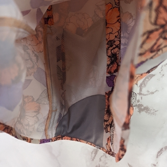 Duluth Trading Shirt Button Up Floral Size XS Women Sidewinder Gardening Print - Picture 9 of 11